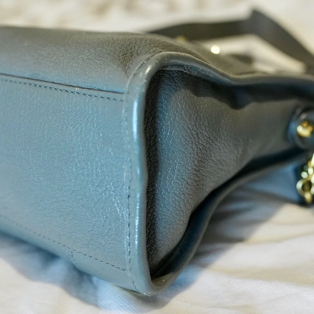 Balenciaga City Classic Metallic Edge Hardware Mini - Gray - Picture 11 of 16